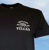 T-Shirt - Black - Vulcan Action Scene